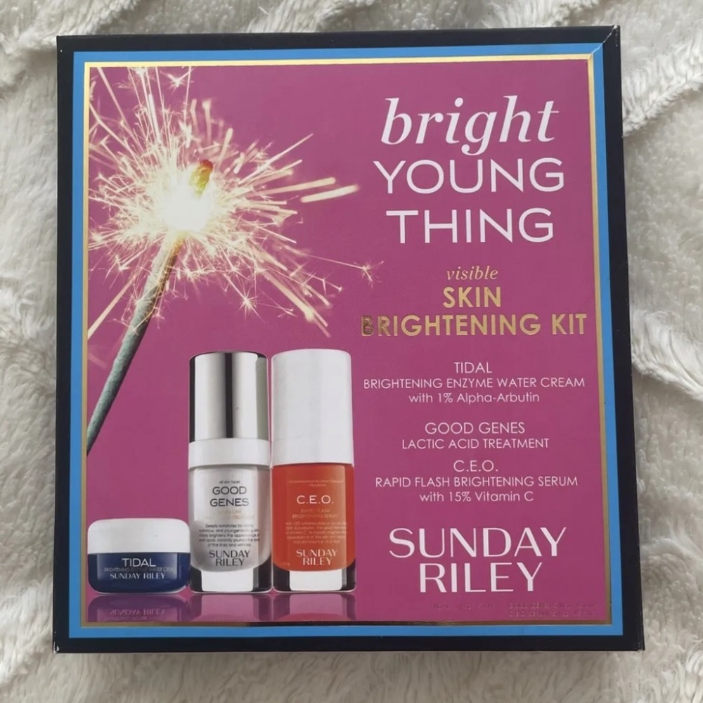 Sunday Riley Bright Young Thing Kit - *BRAND NEW IN BOX* skin cream